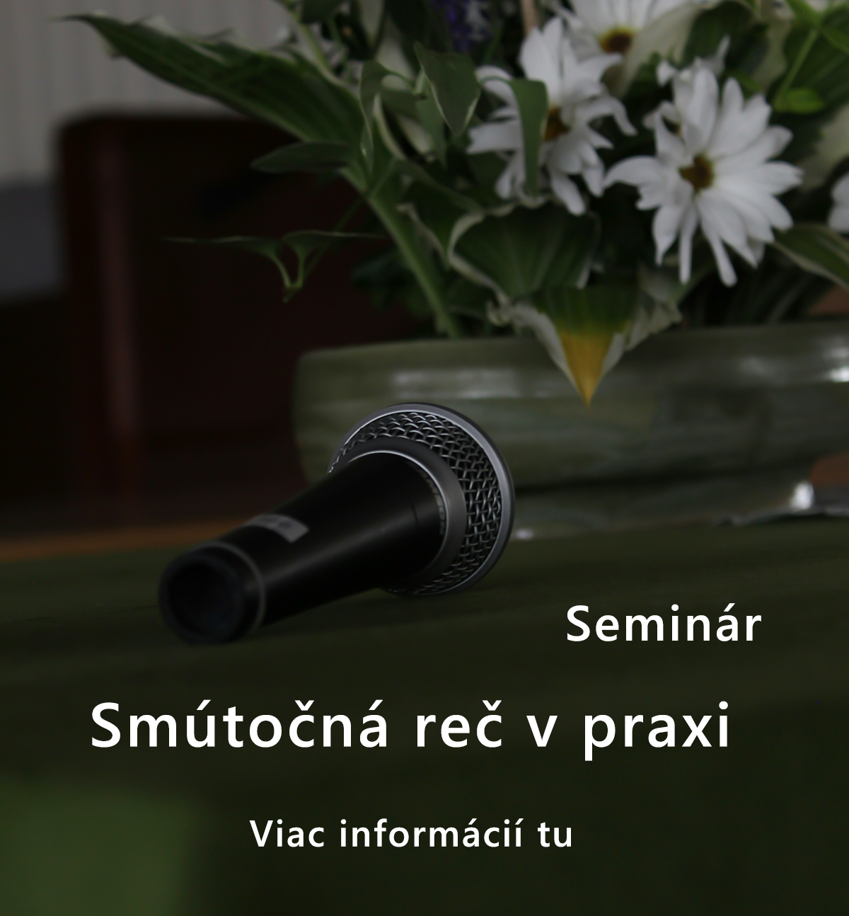 Smútočná reč seminár Furman