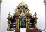 V katedrále sv. Václava sa nachádzajú viaceré vzácne relikviáre