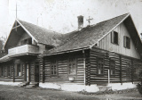 Stará pošta a telefrafný úrad v tatranskej Kotline, foto  roku 1932 poskytol Jaroslav Šleboda
