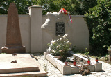 Hrob v evanjelickej časti Ľudovít Jaroslav Šulek (* 8. 9. 1822 - † 17. 6. 1849) súčasný stav.