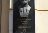 Busta jedného z vodcov slovenského povstania z rokov 1848 – 49, Jozefa Miloslava Hurbana v Košiciach. (foto: archív Pavla Iča)