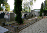 Spoločný hrob obetí bombardovania na mestskom cintoríne v Prešove. (zdroj: wikipedia)