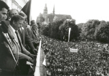 Václav Havel na návšteve Košíc v decembri 1989. (foto: archív Pavla Iča)