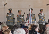Čestná stráž na pohrebe v bratislavskom Krematóriu