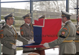 Čestná stráž na pohrebe v bratislavskom Krematóriu