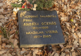 Očenáš Andrej *8.1.1911 — † 8.4.1995 Urnový háj, Lamač v Bratislave, foto Pavel Ondera