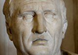 Busta Marka Tullia Cicera v Kapitolskom múzeu v Ríme. (zdroj: en.wikipedia.org, fotografiu poskytol Pavol Ičo)