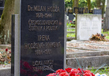 Pozostatky Milana Hodžu boli 27. júna 2002 prevezené na Slovensko a uložené na Národnom cintoríne v Martine. Foto Pavel Ondera