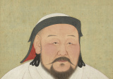 Vládca Mongolskej ríše a zakladateľ čínskej dynastie Jüan, Kublajchán, si Marca Pola nesmierne vážil.  (zdroj: en.wikipedia.org, ilustráciu poskytol Pavol Ičo)