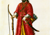 Polo v tradičnom tatárskom odeve. (zdroj: en.wikipedia.org, ilustráciu poskytol Pavol Ičo)