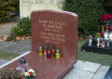 Figuli Margita *2. 10. 1909 — †27. 3. 1995, cintorín Slávičie údolie, Bratislava, foto Pavel Ondera
