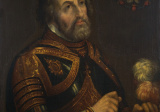 Portrét španielskeho dobyvateľa Hernanda Cortésa z roku 1525. (zdroj: en.wikipedia.org, fotografiu poskytol Pavol Ičo)