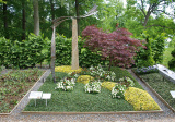 Cintorín Schwerin, trendy sa uberajú k dokonalosti úpravy okolia a zladenia jednotlivých prvkov