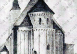 Kostol v Diakovciach v roku 1910 (foto poskytol autor článku Jurányi Ladislav)