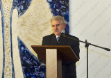 Mgr. Vladimír Mako, evanjelický farár ECAV pri svojom príhovore