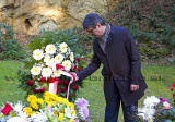 Milan Ftáčnik na cintoríne Urnový háj v bratislavskom krematóriu, rozptylová lúka