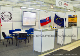 Stánok Slovenskej asociácie pohrebných a kremačných služieb a magazínu Slovenské pohrebníctvo