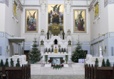 Cintorínsky kostol sv. Karola Boromejského, oltár