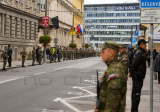 Cestu lemovali príslušníci OS SR a Polície