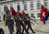 Príchod na nádvorie Prezidentského paláca