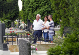 Nový cintorín na Bratislavskej ceste, hrob rodiny Winterových, Ladislav Stríž, Eliška Gocká a Marcel Lincényi