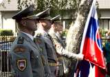 Odhalenie pamätníka 16 sovietskym vojakom v obci Zohor