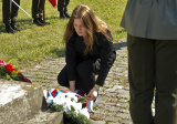 Pietna spomienka pri pamätníku dvoch amerických letcov v katastri obce Zohor
